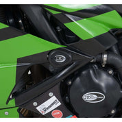 R&G Racing Black Aero Style Crash Protection Bobbins For 2009-2012 Kawasaki Ninja ZX6R ZX600R