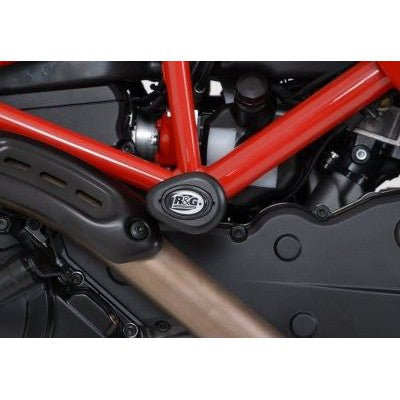 R&G Racing Black Aero Style Crash Protection Bobbins For 2013-2014 Ducati Hypermotard 821