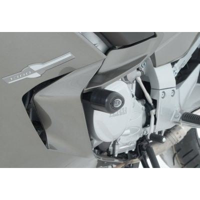 R&G Racing Black Aero Style Crash Protection Bobbins For 2013-2015 Yamaha FJR1300A ABS