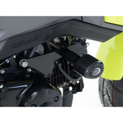 R&G Racing Black Aero Style Crash Protection Bobbins For 2014-2015 Honda Grom 125