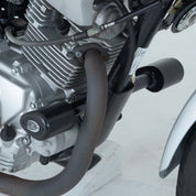 R&G Racing Black Aero Style Crash Protection Bobbins For 2015-2017 Yamaha YBR125C Express
