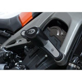 Bobinas de protección contra impactos estilo aerodinámico negro R&G Racing para Yamaha FZ09 2014-2015