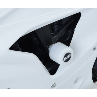 R&G Racing White Aero Style Crash Protectors - Race Style For 2010-2011 BMW S1000RR