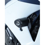 R&G Racing White Aero Style Crash Protectors For 2009-2016 Suzuki GSXR1000