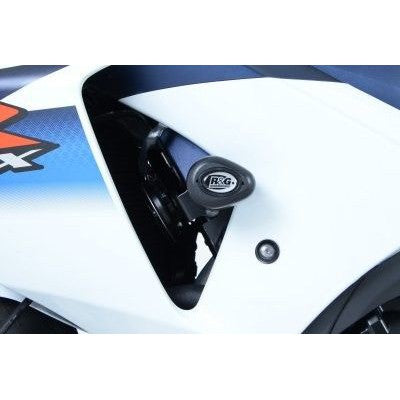 R&G Racing White Aero Style Crash Protectors For 2009-2016 Suzuki GSXR1000