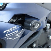 R&G Racing Black Aero Style Crash Protectors For 2014-2015 BMW S1000R CP0366BL