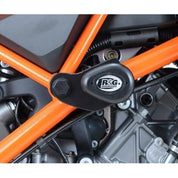 R&G Racing Black Aero Style Crash Protectors For 2014-2019 KTM 1290 Super Duke R