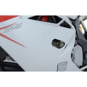 R&G Racing White Aero Style Crash Protection Bobbins For 2010-2018 MV Agusta F4