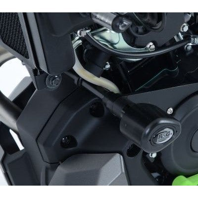 R&G Racing Black Aero Style Crash Protectors For 2014-2019 Yamaha MT-125