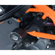 R&G Racing Black Aero Style Crash Protectors For 2014-2021 KTM 390 RC