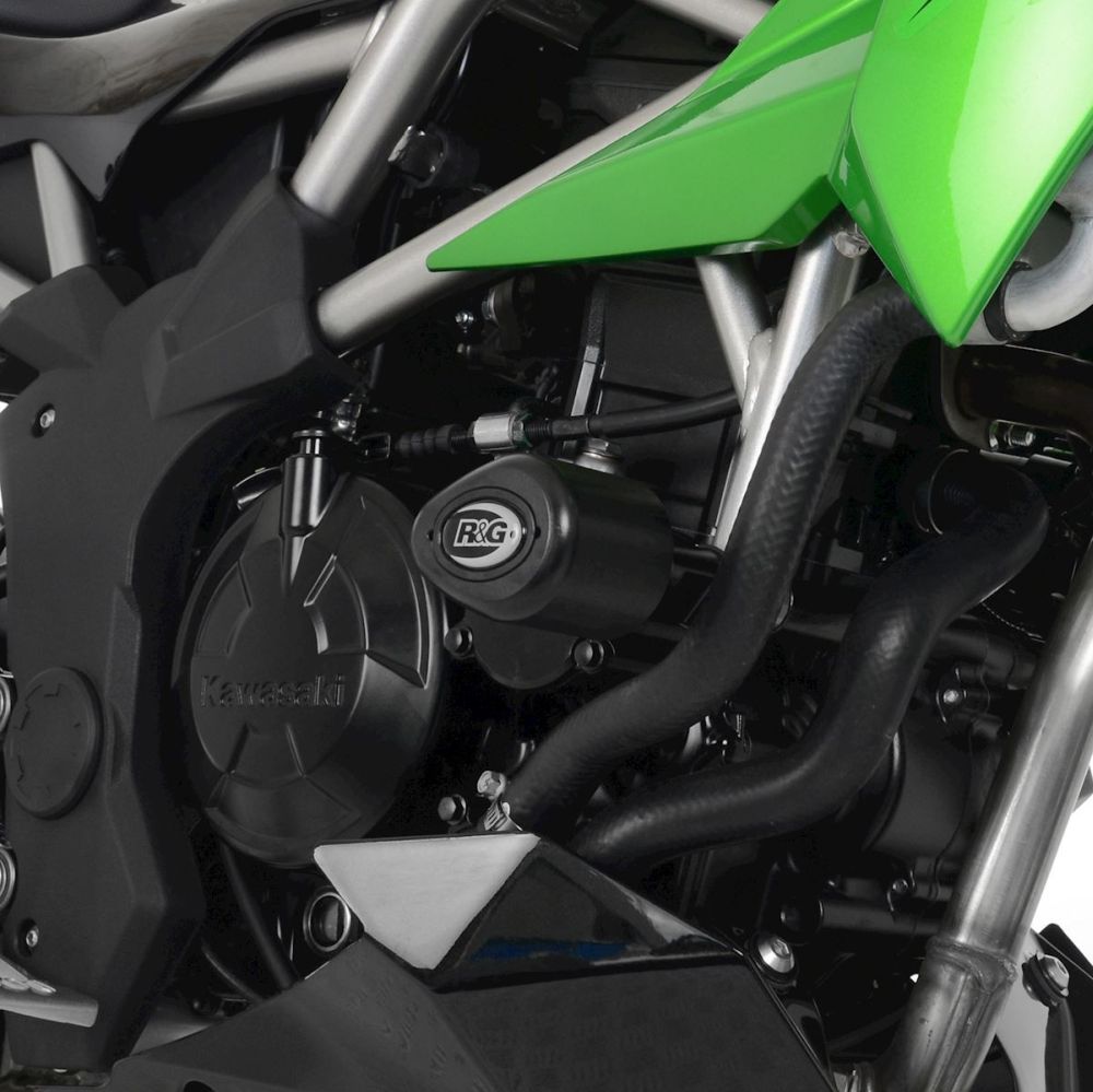 R&G Racing Black Aero Style Crash Protectors For 2019-2020 Kawasaki Z125