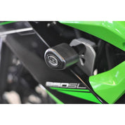 R&G Racing Black Aero Style Crash Protectors For 2019-2024 Kawasaki Ninja 125