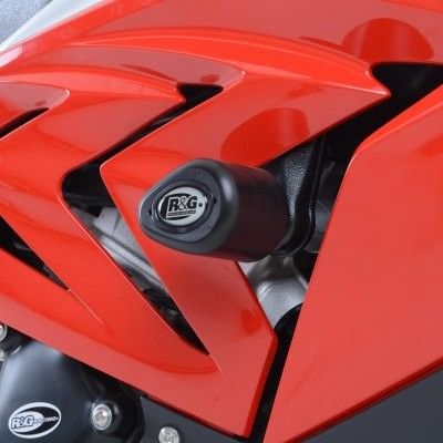 R&G Racing Black Aero Style Crash Protectors For 2015-2018 BMW S1000RR CP0382BL