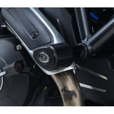 Protectores anticolisión estilo aerodinámico negros R&G Racing para Ducati Scrambler Classic 2015-2018