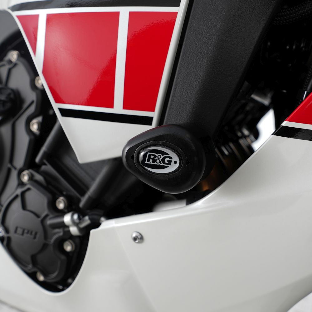 R&G Racing Black Aero Style Crash Protectors For 2015-2024 Yamaha YZF R1
