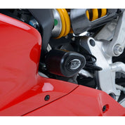 R&G Racing Black Aero Style Crash Protection Bobbins For 2012-2015 Ducati 1199 Panigale