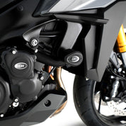 R&G Racing White Aero Style Crash Protection Bobbins For 2021-2024 Suzuki GSX-S 950