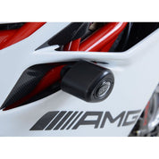 R&G Racing White Aero Style Crash Protection Bobbins For 2015-2018 MV Agusta F4RC