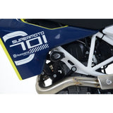 Bobinas de protección contra impactos estilo aerodinámico blancas R&G Racing para Husqvarna 701 Enduro (2016-2024)