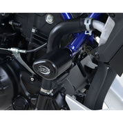 R&G Racing White Aero Style Crash Protection Bobbins For 2018-2024 Yamaha MT-03