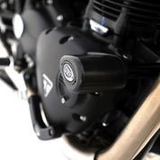 R&G Racing Black Aero Style Crash Protection Bobbins For 2017-2022 Triumph Bonneville T100