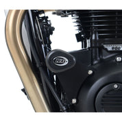 R&G Racing Black Aero Style Crash Protection Bobbins For 2017-2022 Triumph Bonneville T100