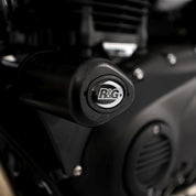 R&G Racing Black Aero Style Crash Protection Bobbins For 2017-2022 Triumph Bonneville T100