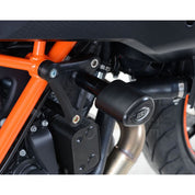 R&G Racing Black Aero Style Crash Protection Bobbins For 2016-2020 KTM 1290 Super Duke GT