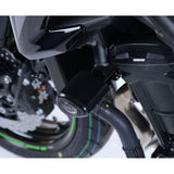 R&G Racing Black Aero Style Crash Protection Bobbins For 2017-2019 Kawasaki Z900 ZR900