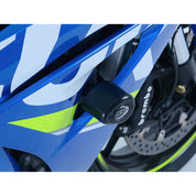 R&G Racing Black Aero Style Crash Protection Bobbins For 2017-2020 Suzuki GSXR1000