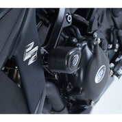 R&G Racing Black Aero Style Crash Protection Bobbins For 2017-2024 Suzuki GSXS750