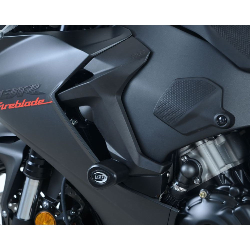 R&G Racing Black Aero Style Crash Protection Bobbins For 2017-2019 Honda CBR1000RR SP