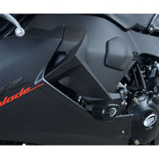 R&G Racing Black Aero Style Crash Protection Bobbins For 2017-2019 Honda CBR1000RR SP