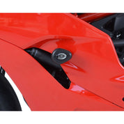 R&G Racing Black Aero Style Crash Protection Bobbins For 2017-2020 Ducati Super Sport