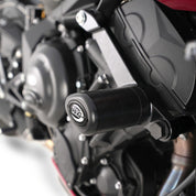 R&G Racing Black Aero Style Crash Protection Bobbins For 2017-2018 Triumph Street Triple R ABS 765