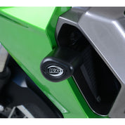 R&G Racing Black Aero Style Crash Protection Bobbins For 2017-2019 Kawasaki Versys-X 250