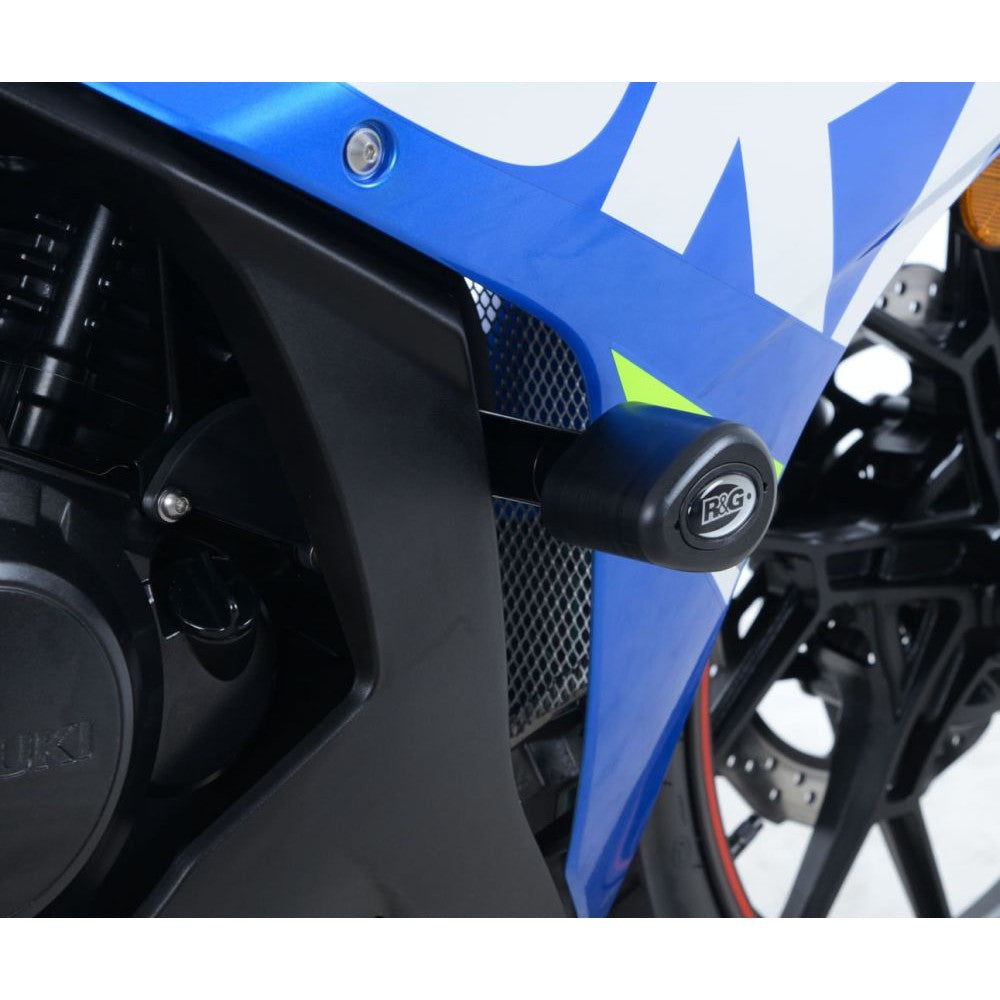 R&G Racing Red Aero Style No-cut Crash Protectors For 2018-2020 Suzuki GSX250R