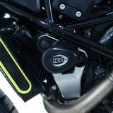 Bobinas de protección contra choques R&G Racing Black Aero Style para Husqvarna 125 Svartpilen 2021-2023
