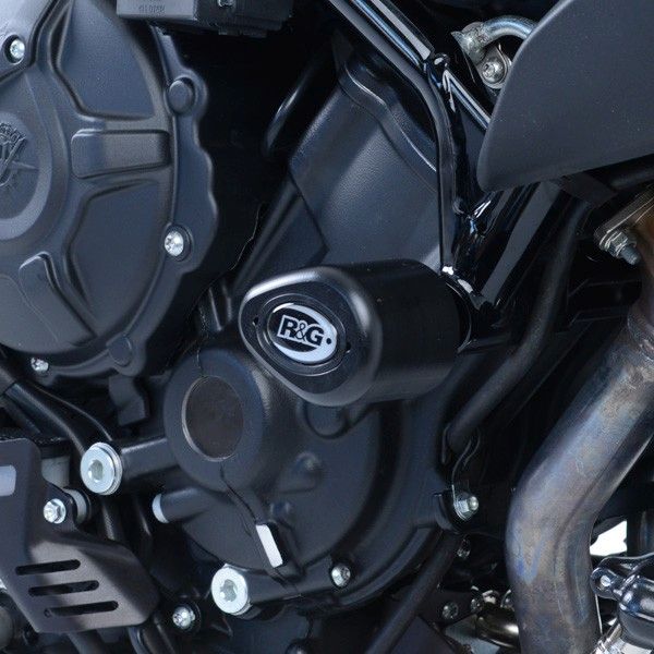 R&G Racing Black Aero Style Crash Protection Bobbins For 2018-2022 MV Agusta Brutale 800 RR LH44