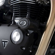 R&G Racing Black Aero Style Crash Protection Bobbins For 2019-2020 Triumph Speed Twin 1200