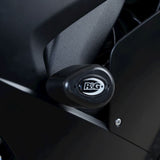 Bobinas de protección contra impactos estilo aerodinámico negro R&G Racing para Honda CBR1000RR-R Fireblade SP CBR10SPM 2021-2023