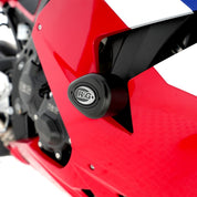 R&G Racing White Aero Style Crash Protection Bobbins For 2020-2023 Honda CBR1000RR-R Fireblade SP CBR10SPM