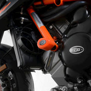 R&G Racing Orange Aero Style Crash Protection Bobbins For 2020-2023 KTM 1290 Super Duke R