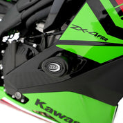 R&G Racing Black Aero Style Crash Protection Bobbins For 2020 Kawasaki Ninja ZX-25R