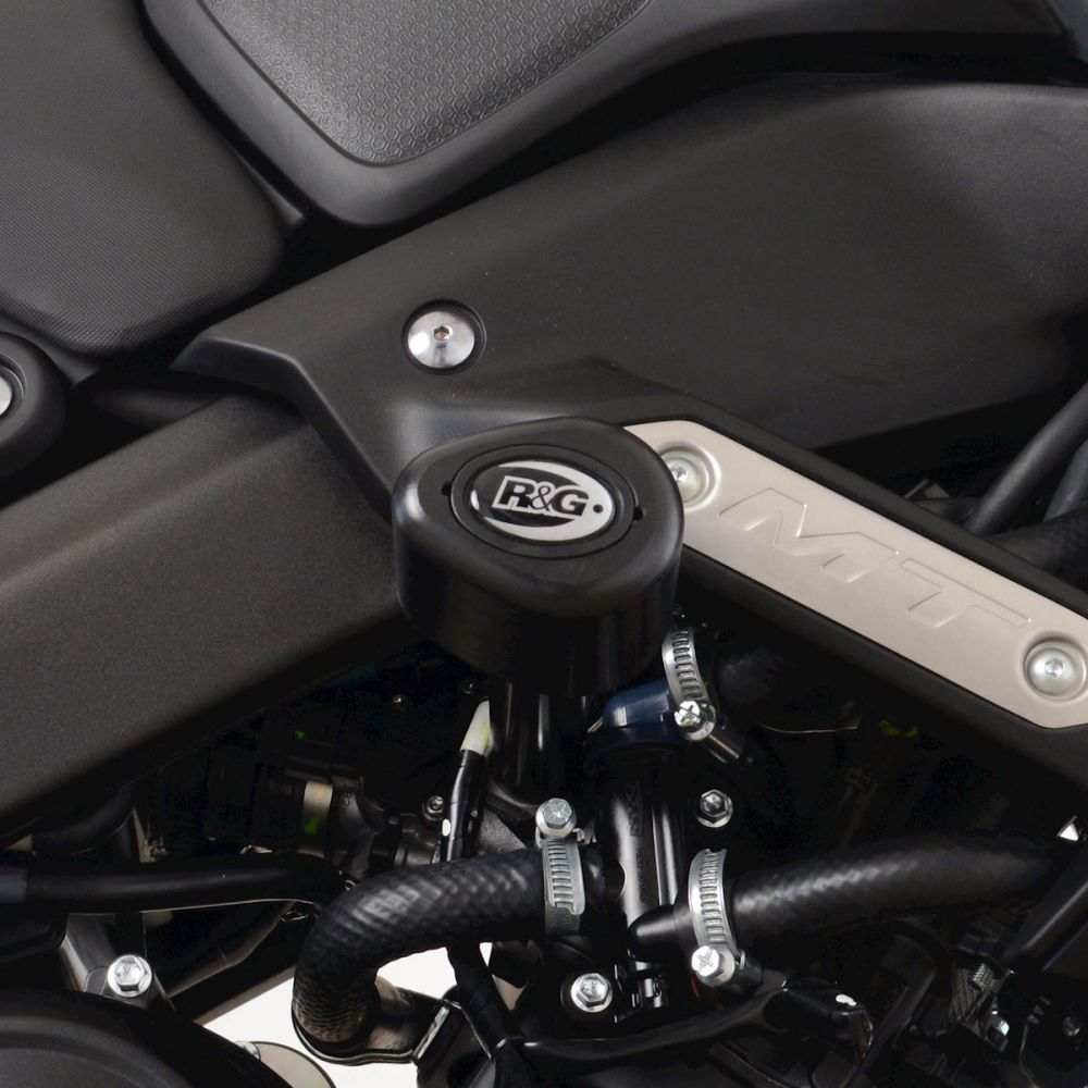 R&G Racing Black Aero Style Crash Protection Bobbins For 2020-2024 Yamaha MT-125