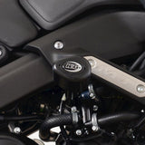 R&G Racing White Aero Style Crash Protection Bobbins For 2020-2024 Yamaha MT-125