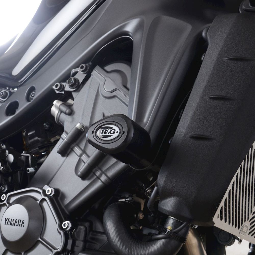 R&G Racing Black Aero Style Crash Protectors For 2021-2024 Yamaha MT-09 (FZ-09)