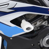 Bobinas de protección contra impactos estilo aerodinámico negro R&G Racing para BMW M1000RR 2021-2022