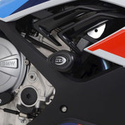 R&G Racing White Aero Style Crash Protection Bobbins For 2021-2022 BMW M1000RR