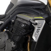R&G Racing Black Aero Style Crash Protectors For 2021-2024 Triumph Speed Triple 1200 RS
